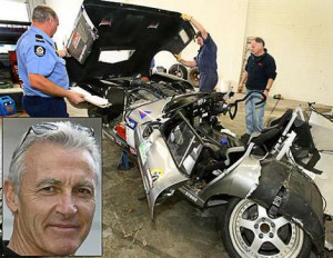 Examination ... West Australian crash investigation police poreover ...