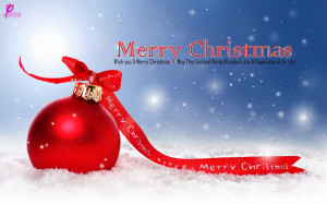 Happy New Year Wishes with Merry Christmas Wishes Quote Card