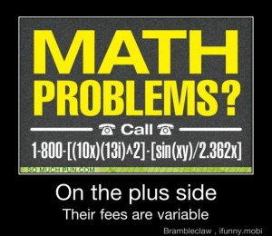 Math Funny Quotes Credited