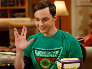 Jim Parsons plays Sheldon Cooper in The Big Bang Theory.
