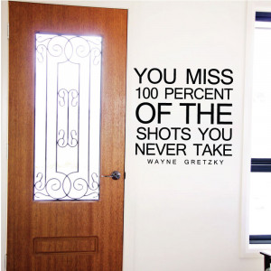 Take The Shot Wall Quote