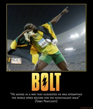 bolt tags life time sport human limit joke quote speed