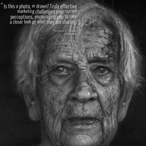 Quotes Picture: is this a photo, or drawn? truly effective marketing ...