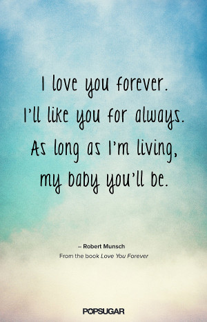 love you forever book quotes