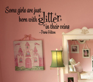 Girls Glitter | Wall Decals