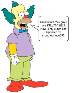 Krusty the clown pic