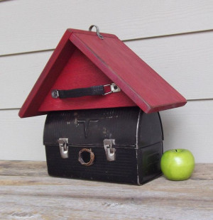 ... Lunches Boxes, Outdoor Birdhouses, Birds House, Whimsical Birdhouses