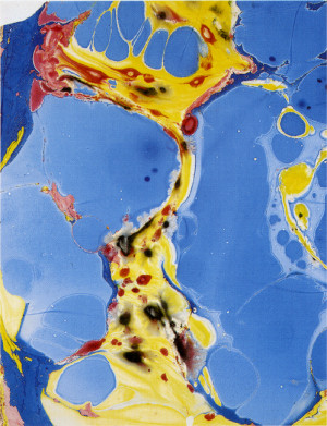 Primordial Figure, (2001). Oil pigment on