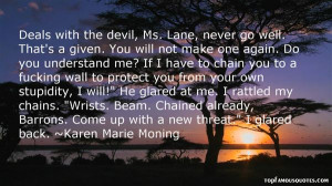 Deals With The Devil Quotes