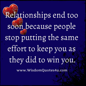 Why Relationships End Quotes