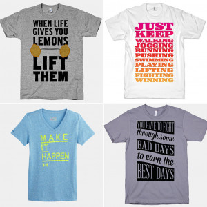 Motivational Fitness Shirts