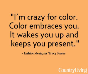 Peek inside fashion designer Tracy Reese's color-filled farmhouse ...