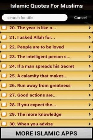 View bigger - Free Islamic Quotes For Muslim for Android screenshot