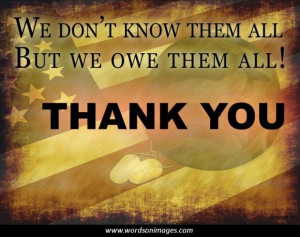 Thank you veterans day quotes