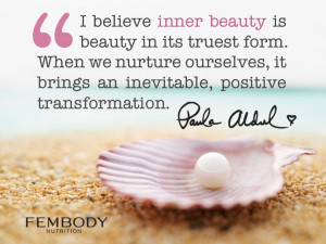 Paula Abdul Quote — Inner Beauty
