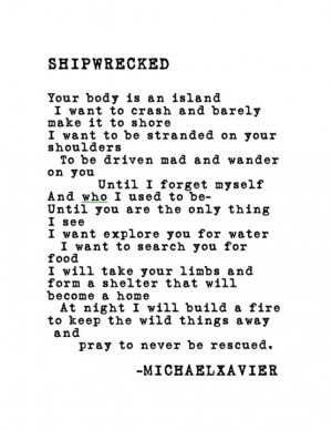 Michael Xavier | Shipwrecked