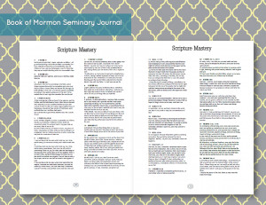 Here is a page of all 25 updated Scripture Mastery Scriptures.