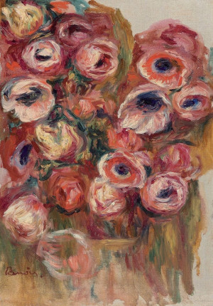 ... Renoir, Renoir Pierre Auguste, Pierre Auguste Renoir Colors, Anemones
