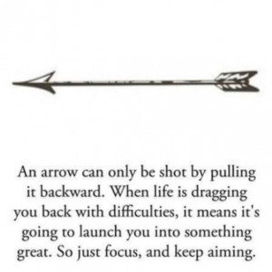 The arrow will be tattooed on my side, ride below my ribs, shooting ...