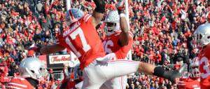 ... game thanks to Jalin Marshall's 4-touchdown second half vs. Indiana