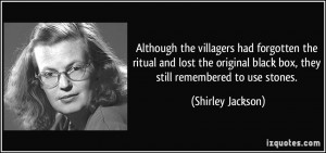 the lottery by shirley jackson sparknotes