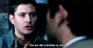 ... moment when Dean Winchester has the emotional maturity of a teenager