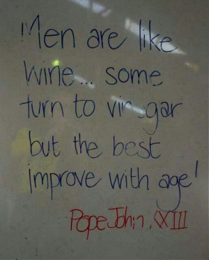 Men .... wine