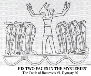 Horus-seth the two headed ancient egyptian god