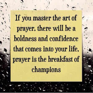 Breakfast of champions!