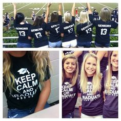 Class of 2013 T-Shirt - Keep Calm and Graduate. Except mine would be ...