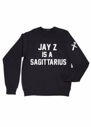 Jay Z Is A Sagittarius Black Sweater