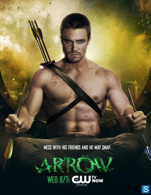 Stephen Amell New February Sweeps Poster