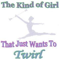 Twirling Baton Twirler