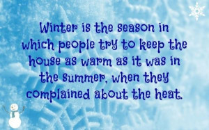 Winter Quotes