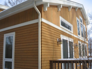 What angle do you set your saw to cut corners on bevel cedar siding ...