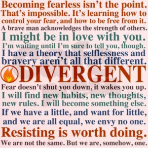 Divergent Quotes T-Shirt on CafePress.com