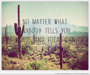 No Matter What Quote