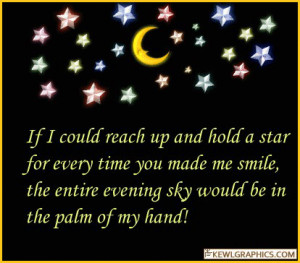 If I could reach up and hold a star Facebook Graphic
