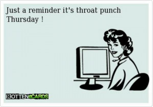 love throat punch Thursdays