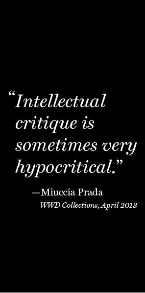 The Interviews: The Mystique of Miuccia Prada