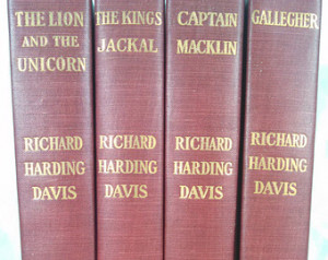 Richard Harding Davis Vintage Book Collection Copyright 1910 Great ...