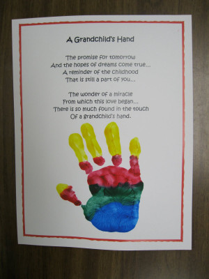 How about making some Handprint or Footprint Keepsake Dish Towels ...