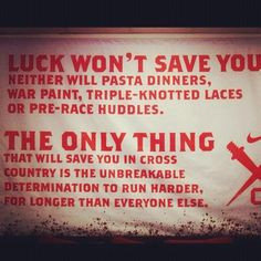 don't do those cross country runs anymore, but I think everyone can ...