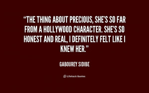 Gabourey Sidibe Quote