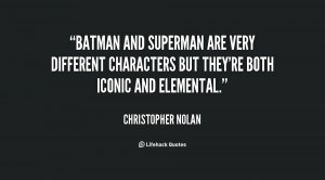 Quotes About Batman Superman