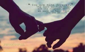 you are mine forever