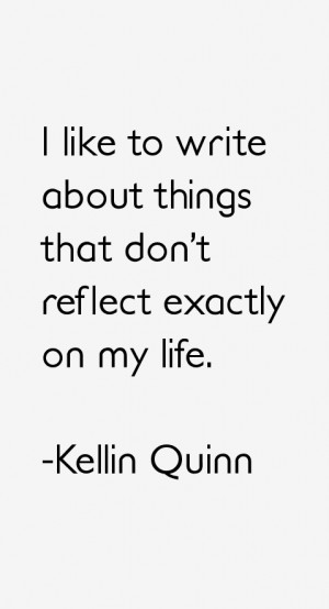 like to write about things that don 39 t reflect exactly on my life