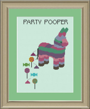 Party Pooper Pinata Funny...