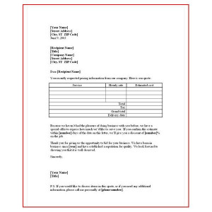 Price Quotes - Microsoft Office