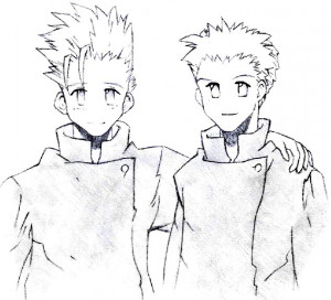 Young Vash and Knives by Naerko